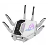 ASUS ROG Rapture GT-BE19000AI wireless router 10 Gigabit Ethernet Tri-band (2.4 GHz / 5 GHz / 6 GHz) White