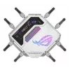 ASUS ROG Rapture GT-BE19000AI wireless router 10 Gigabit Ethernet Tri-band (2.4 GHz / 5 GHz / 6 GHz) White