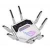 ASUS ROG Rapture GT-BE19000AI wireless router 10 Gigabit Ethernet Tri-band (2.4 GHz / 5 GHz / 6 GHz) White