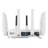 ASUS ROG Rapture GT-BE19000AI wireless router 10 Gigabit Ethernet Tri-band (2.4 GHz / 5 GHz / 6 GHz) White