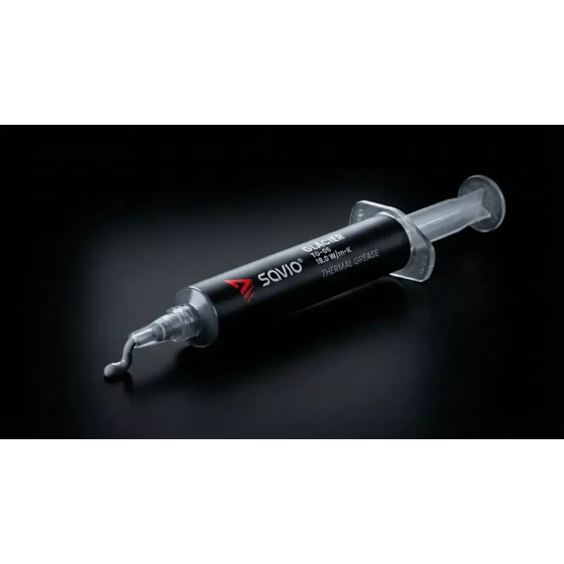 Thermal paste SAVIO TG-05 2g — thermal conductivity 18 W/m·K, 2 ml