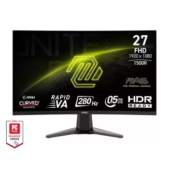 MSI MAG 276CXF computer monitor 68.6 cm (27 inch) 1920 x 1080 pixels Full HD LCD Black