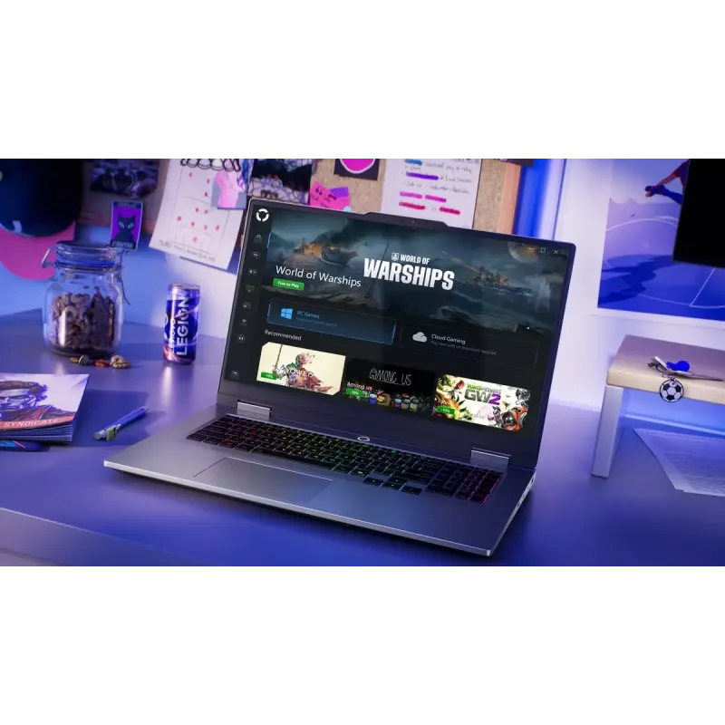 Laptop Lenovo LOQ 17IRX10 17.3 inch FHD IPS i7-13650HX 16GB DDR5 1TB SSD NVIDIA GeForce RTX 5060 8GB Windows 11 Home Luna Grey