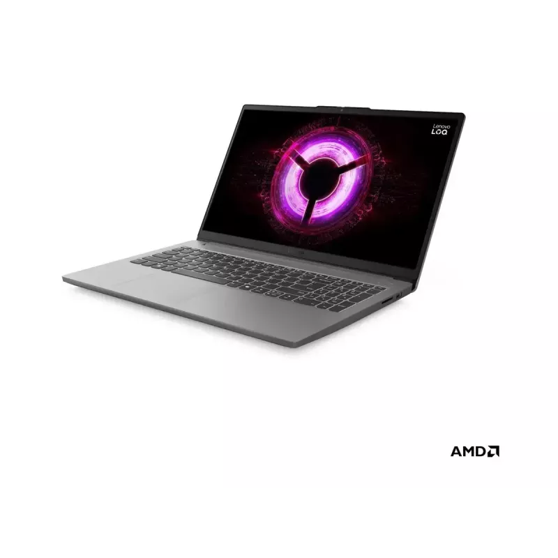 Laptop Lenovo LOQ 15ARP10E 15.6 inch FHD IPS Luna Grey — AMD Ryzen 7 7735HS, 16GB DDR5, 512GB SSD, NVIDIA RTX 4050 6GB, Win11 Home