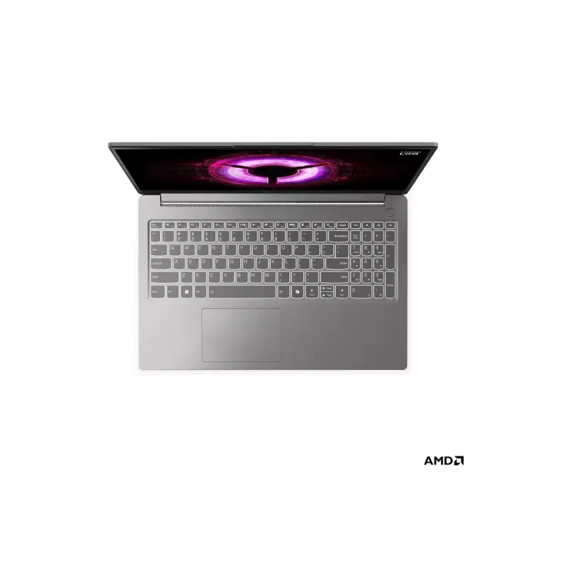 Laptop Lenovo LOQ 15ARP10E 15.6 inch FHD IPS Luna Grey — AMD Ryzen 7 7735HS, 16GB DDR5, 512GB SSD, NVIDIA RTX 4050 6GB, Win11 Home