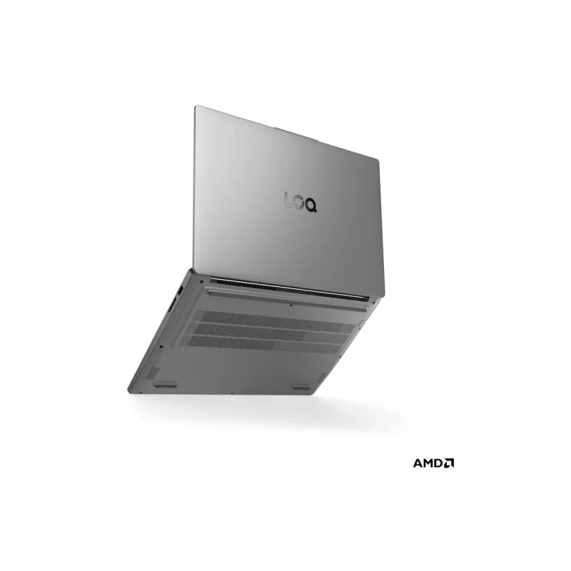Laptop Lenovo LOQ 15ARP10E 15.6 inch FHD IPS Luna Grey — AMD Ryzen 7 7735HS, 16GB DDR5, 512GB SSD, NVIDIA RTX 4050 6GB, Win11 Home