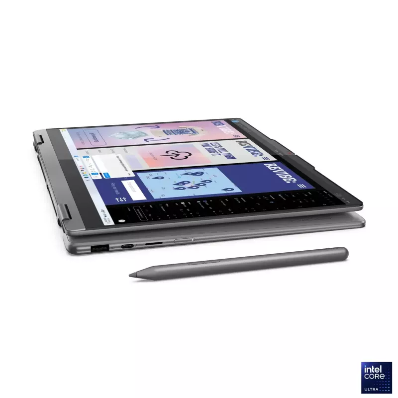 Lenovo Yoga 7 2-in-1 14ILL10 | Luna Grey | 14 inch | OLED | Touchscreen | WUXGA | 1920 x 1200 pixels | Intel Core Ultra 7 | 256V | 16 GB | Soldered LPDDR5x | Solid-state drive capacity 512 GB | Intel Arc Graphics 140V | Windows 11 Home | 802.11be | Bluetooth version 5.4 | Keyboard language English | Keyboard backlit | Warranty 24 month(s) | Battery warranty 12 month(s)