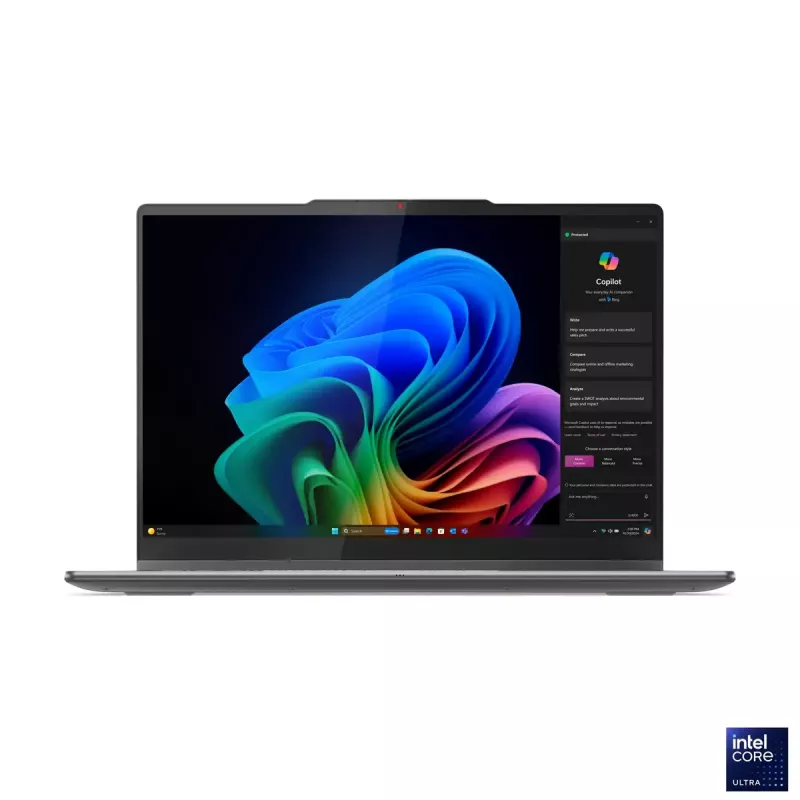 Lenovo Yoga 7 2-in-1 14ILL10 | Luna Grey | 14 inch | OLED | Touchscreen | WUXGA | 1920 x 1200 pixels | Intel Core Ultra 7 | 256V | 16 GB | Soldered LPDDR5x | Solid-state drive capacity 512 GB | Intel Arc Graphics 140V | Windows 11 Home | 802.11be | Bluetooth version 5.4 | Keyboard language English | Keyboard backlit | Warranty 24 month(s) | Battery warranty 12 month(s)