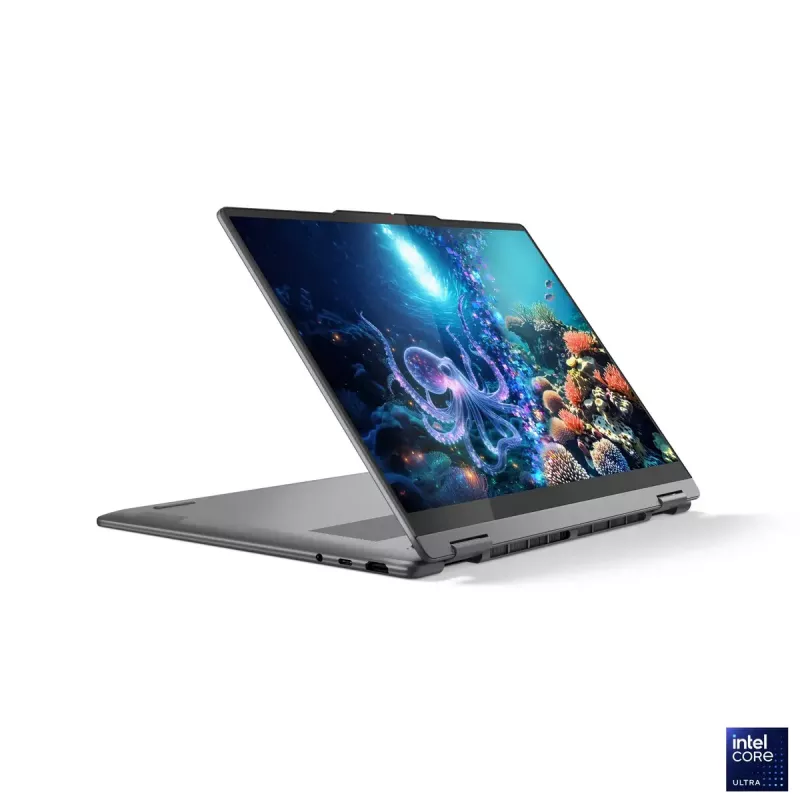 Lenovo Yoga 7 2-in-1 14ILL10 | Luna Grey | 14 inch | OLED | Touchscreen | WUXGA | 1920 x 1200 pixels | Intel Core Ultra 7 | 256V | 16 GB | Soldered LPDDR5x | Solid-state drive capacity 512 GB | Intel Arc Graphics 140V | Windows 11 Home | 802.11be | Bluetooth version 5.4 | Keyboard language English | Keyboard backlit | Warranty 24 month(s) | Battery warranty 12 month(s)