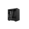 PC case DeepCool CH510 Midi Tower Black — tempered glass, microATX/ATX, supports 360 mm front/top radiators, max GPU 38 cm, PSU bottom, 7 expansion slots