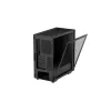 PC case DeepCool CH510 Midi Tower Black — tempered glass, microATX/ATX, supports 360 mm front/top radiators, max GPU 38 cm, PSU bottom, 7 expansion slots