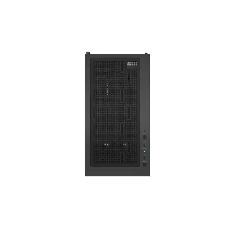 PC case DeepCool CH510 Midi Tower Black — tempered glass, microATX/ATX, supports 360 mm front/top radiators, max GPU 38 cm, PSU bottom, 7 expansion slots