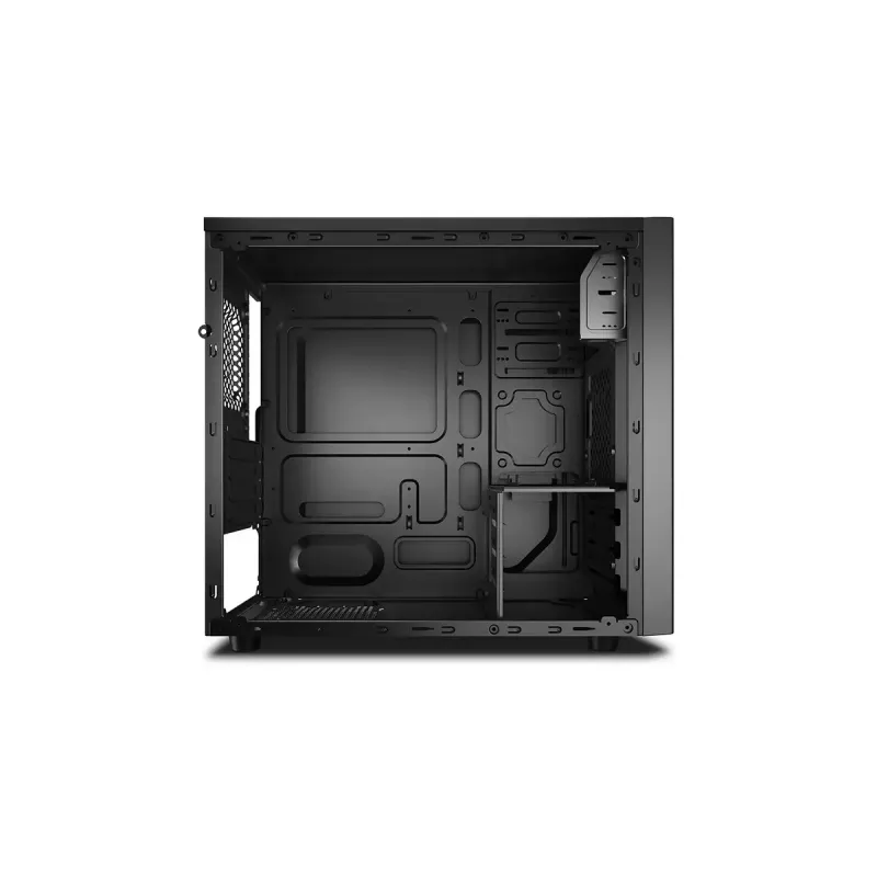 PC case DeepCool Matrexx 30 SI Mini Tower — Micro ATX/Mini-ITX, 3x3.5 inch + 2x2.5 inch bays, 25 cm GPU, 15.1 cm CPU cooler, top PSU, black