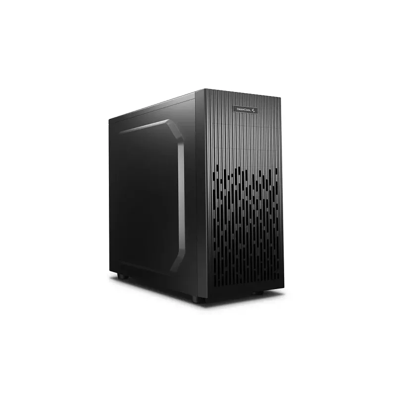 PC case DeepCool Matrexx 30 SI Mini Tower — Micro ATX/Mini-ITX, 3x3.5 inch + 2x2.5 inch bays, 25 cm GPU, 15.1 cm CPU cooler, top PSU, black