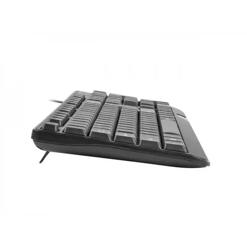 Wired USB Keyboard NATEC NKL-1151 — Black, CZ-SK (Slovak) layout, 104 keys, USB wired, 1.8 m cable