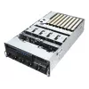 Rack server ASUS ESC8000A-E13 (4U) Silver — LGA 6096, AMD EPYC, DDR5, up to 3 TB, 24 DIMM, 2× CPU, 3200 W PSU