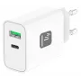 Techly IPW-USB-30WACG mobile device charger Universal White AC Fast charging Indoor