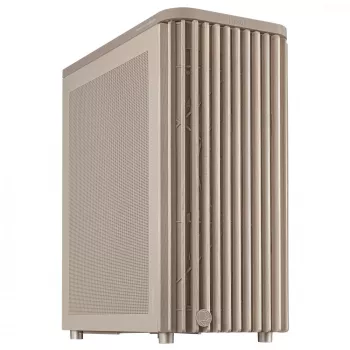 PC case ASUS ProArt PA401 Wood Mesh PWM Beige — ATX, wood, 2×160 mm front, 1×120 mm rear, 2×3.5 inch + 2×2.5 inch bays