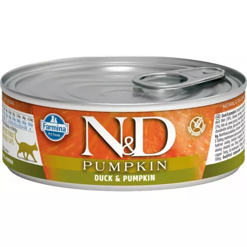 Farmina N&D Cat Duck & Pumpkin wet cat food 70 g