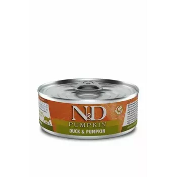 Wet cat food Farmina N&D Pumpkin Duck 70 g pouch, adult mature, 75% moisture, 13% protein