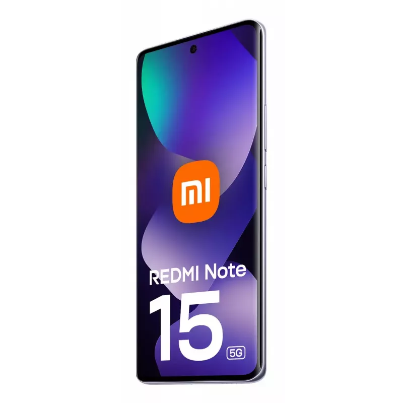 Smartphone Xiaomi Redmi Note 15 5G — Snapdragon 6 Gen 3, 8 GB RAM, 256 GB, 6.67 inch FHD+, 108 MP, 5520 mAh, Purple