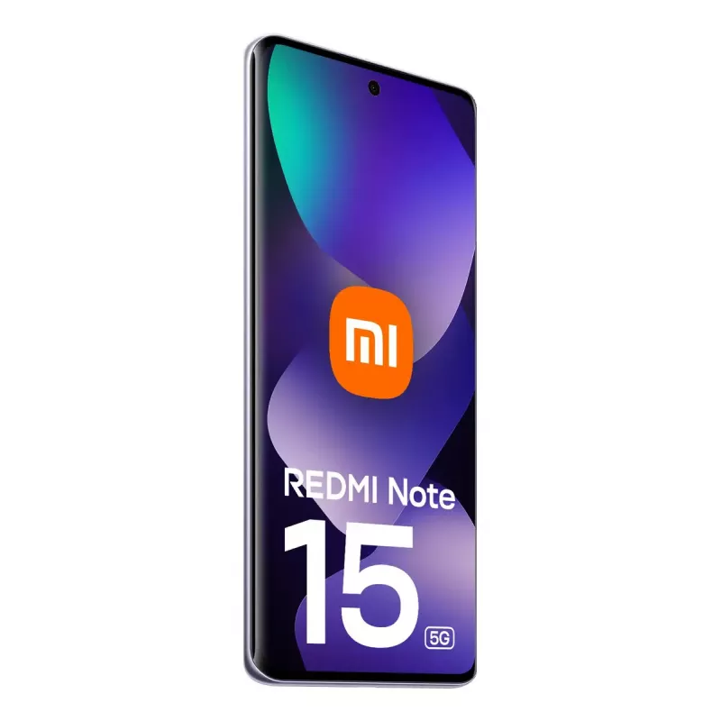 Smartphone Xiaomi Redmi Note 15 5G — Snapdragon 6 Gen 3, 8 GB RAM, 256 GB, 6.67 inch FHD+, 108 MP, 5520 mAh, Purple