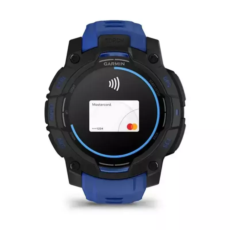 Smartwatch GARMIN Instinct 3 AMOLED 1.2 inch GPS, 45 mm case, 390x390 display, 10 ATM, Li-Ion battery