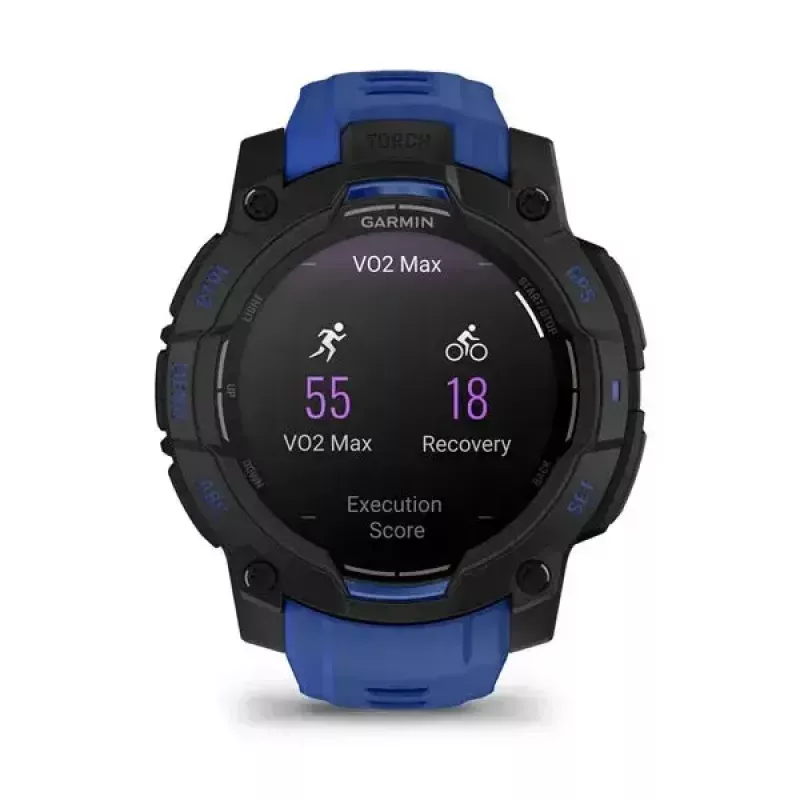 Smartwatch GARMIN Instinct 3 AMOLED 1.2 inch GPS, 45 mm case, 390x390 display, 10 ATM, Li-Ion battery
