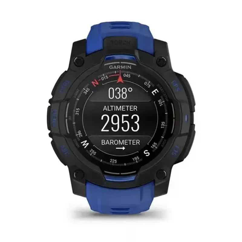 Smartwatch GARMIN Instinct 3 AMOLED 1.2 inch GPS, 45 mm case, 390x390 display, 10 ATM, Li-Ion battery