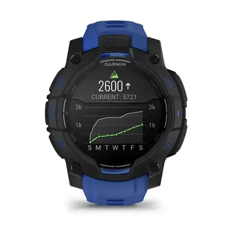 Smartwatch GARMIN Instinct 3 AMOLED 1.2 inch GPS, 45 mm case, 390x390 display, 10 ATM, Li-Ion battery