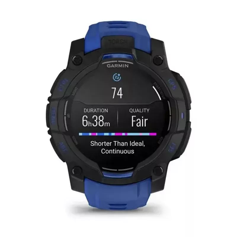 Smartwatch GARMIN Instinct 3 AMOLED 1.2 inch GPS, 45 mm case, 390x390 display, 10 ATM, Li-Ion battery
