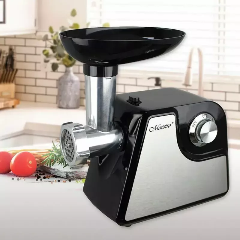Electric meat grinder Maestro MR 853, 1000W motor, household use