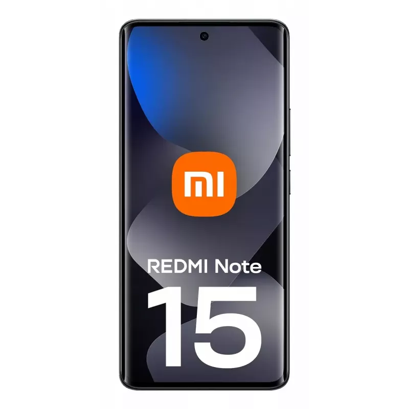 Smartphone Xiaomi Redmi Note 15 — 6.77 inch AMOLED, 8 GB RAM, 128 GB, 6000 mAh, 108 MP, Black