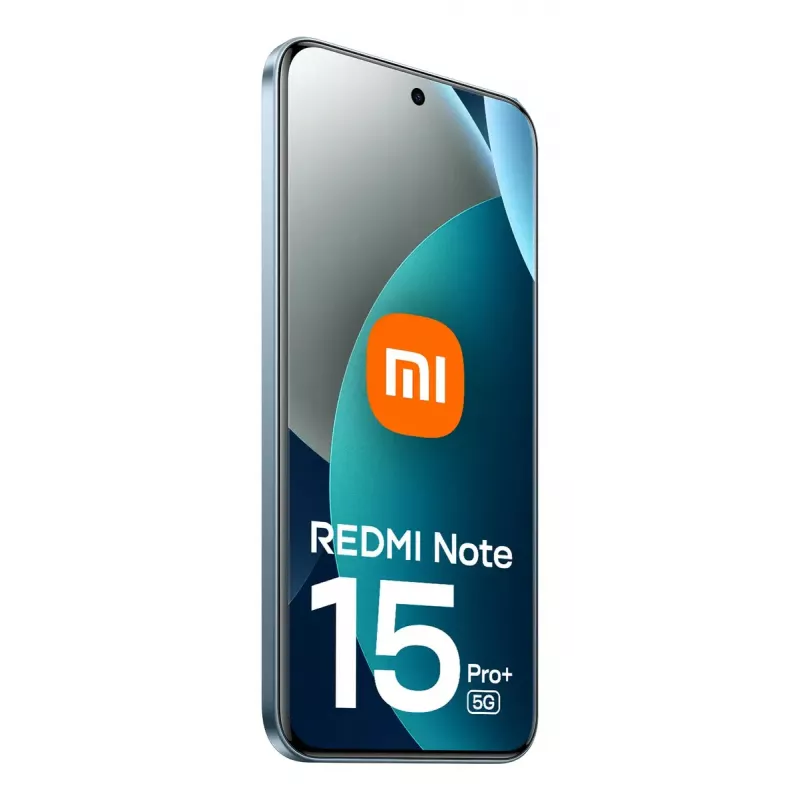 Smartphone Xiaomi Redmi Note 15 Pro+ 5G — 6.83 inch AMOLED, 8 GB RAM, 256 GB, 200 MP, 6500 mAh, Glacier Blue