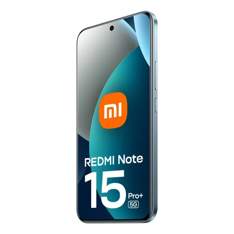 Smartphone Xiaomi Redmi Note 15 Pro+ 5G — 6.83 inch AMOLED, 8 GB RAM, 256 GB, 200 MP, 6500 mAh, Glacier Blue