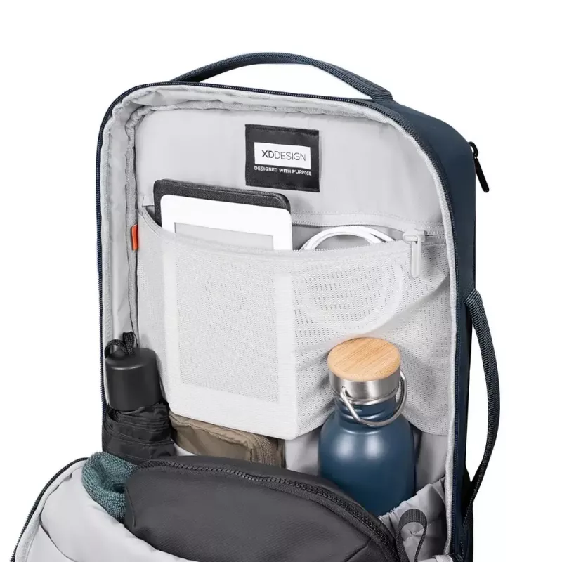 Backpack XDDESIGN Air Backpack NAVY P706.3225 — 15 L, fits up to 15.6 inch (39.6 cm), lockable main slider