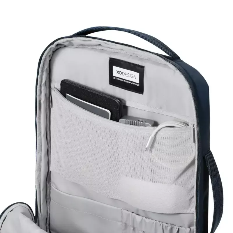 Backpack XDDESIGN Air Backpack NAVY P706.3225 — 15 L, fits up to 15.6 inch (39.6 cm), lockable main slider