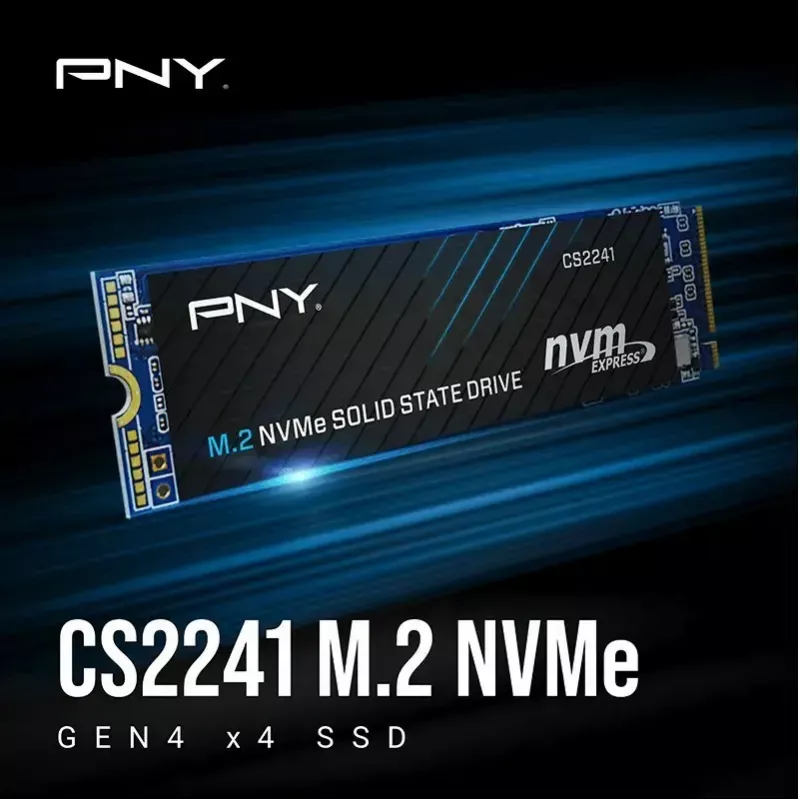 Internal SSD PNY M.2 2280 512GB M280CS2241-512-BLK, SATA/NVMe not specified