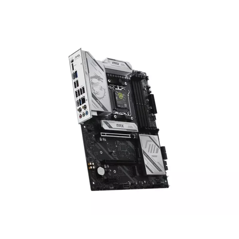 Motherboard MSI MAG X870E GAMING MAX WIFI — AMD X870E, Socket AM5, DDR5, 4 DIMM, ATX, Wi‑Fi 7, 5Gb LAN