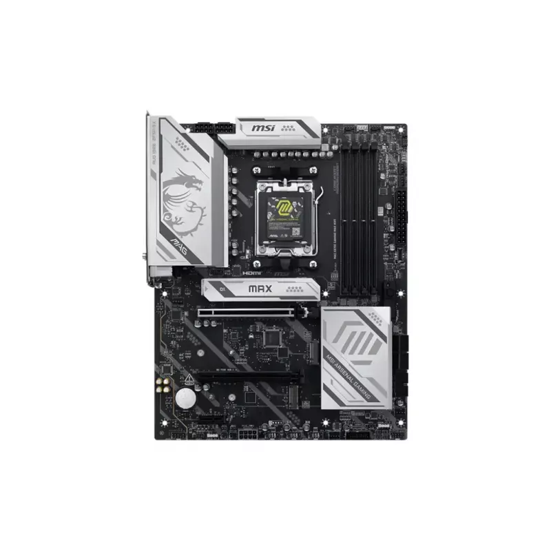 Motherboard MSI MAG X870E GAMING MAX WIFI — AMD X870E, Socket AM5, DDR5, 4 DIMM, ATX, Wi‑Fi 7, 5Gb LAN