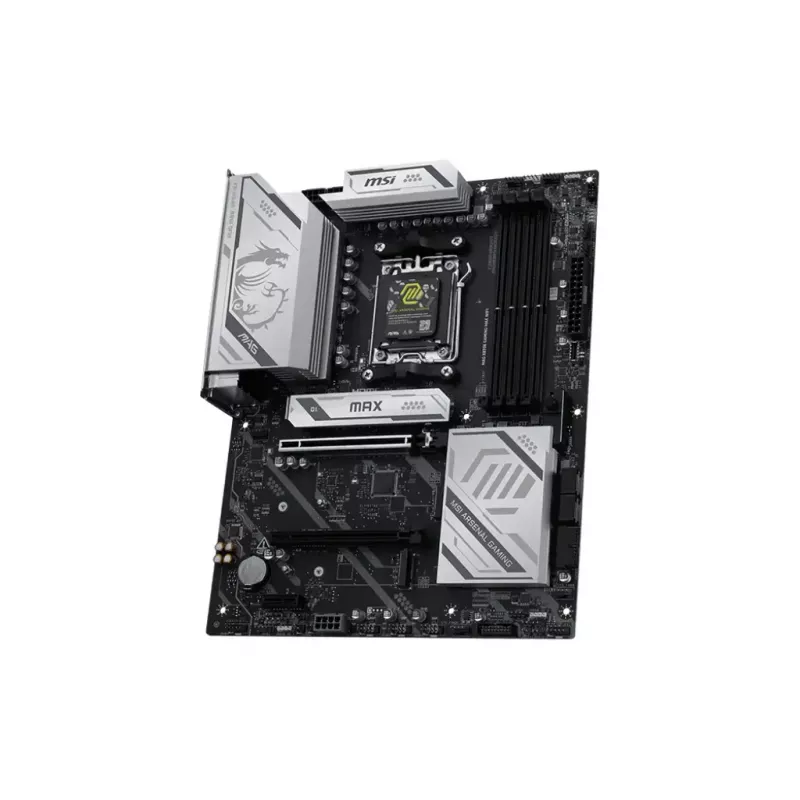 Motherboard MSI MAG X870E GAMING MAX WIFI — AMD X870E, Socket AM5, DDR5, 4 DIMM, ATX, Wi‑Fi 7, 5Gb LAN