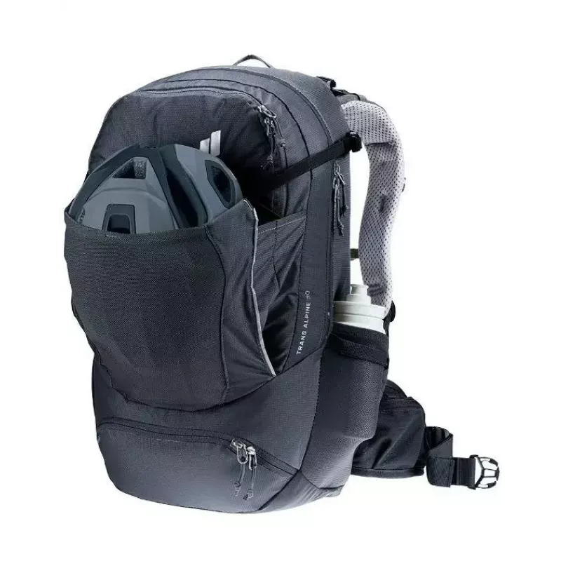 Backpack DEUTER Trans Alpine 30 — 30L cycling backpack, black