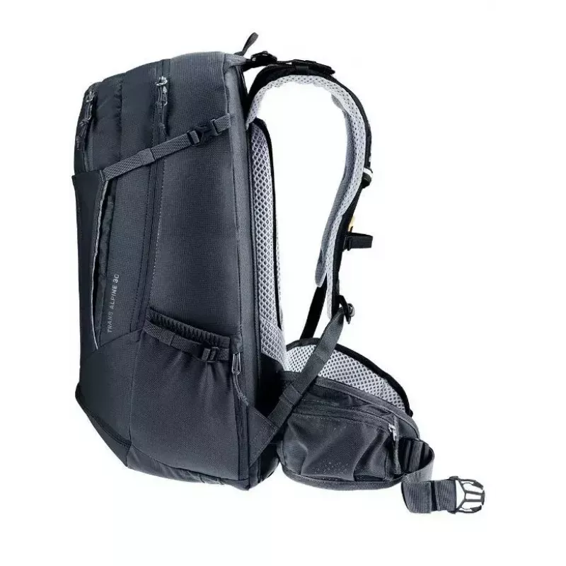 Backpack DEUTER Trans Alpine 30 — 30L cycling backpack, black