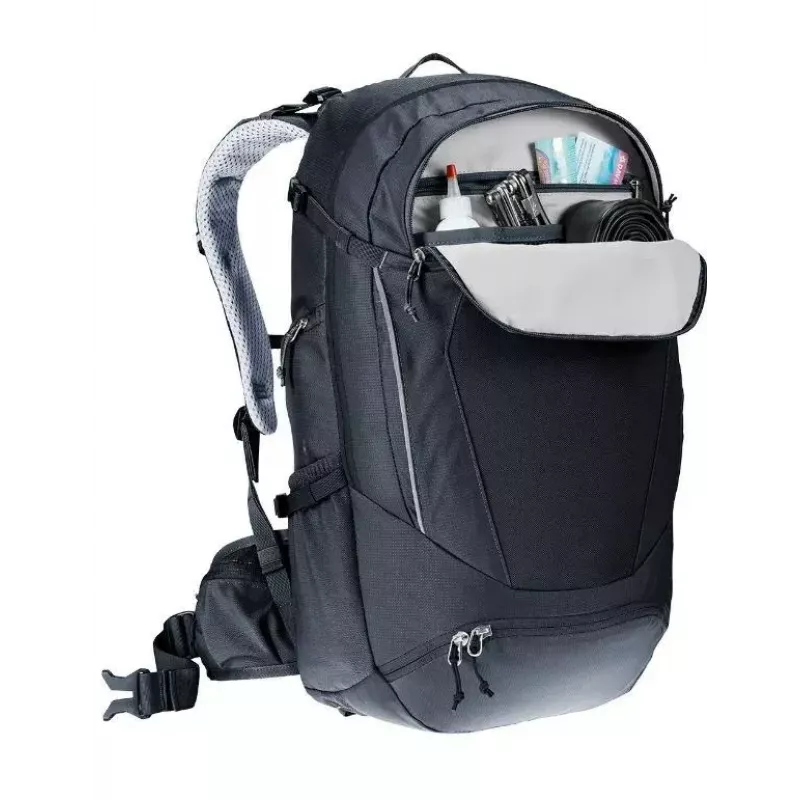 Backpack DEUTER Trans Alpine 30 — 30L cycling backpack, black