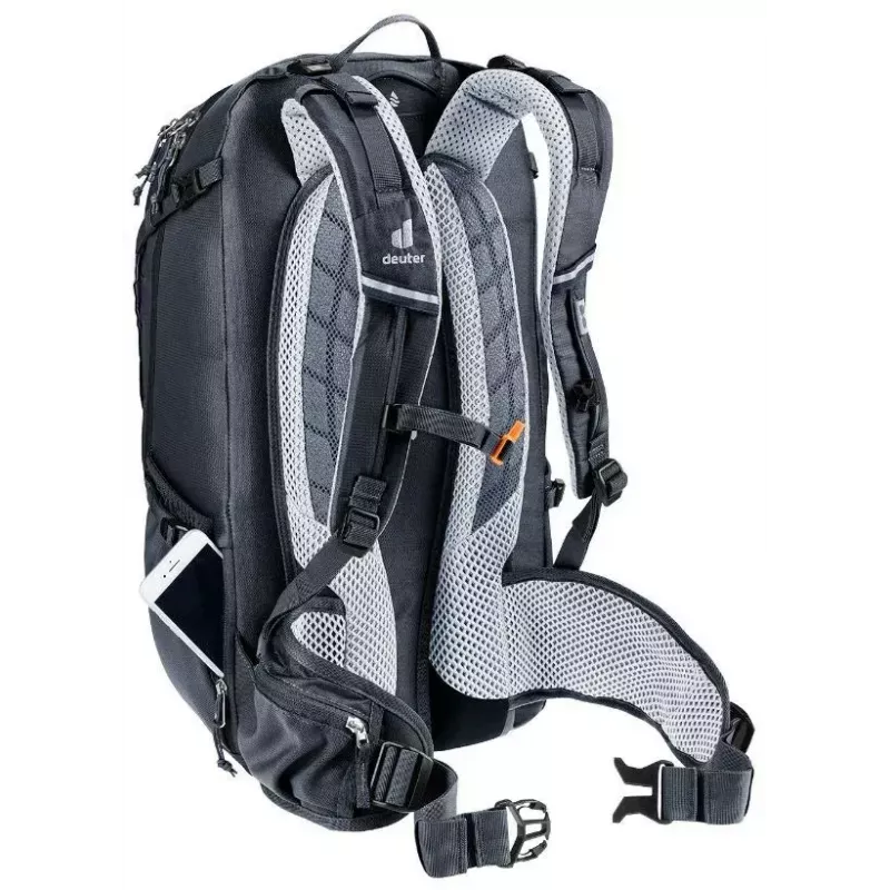 Backpack DEUTER Trans Alpine 30 — 30L cycling backpack, black