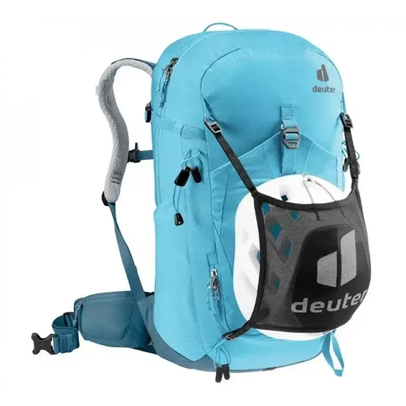 Backpack DEUTER Trail PRO 31 SL — women's hiking pack, 31 L, lightweight, durable, blue
