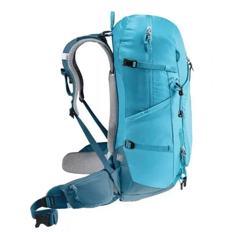 Backpack DEUTER Trail PRO 31 SL — women's hiking pack, 31 L, lightweight, durable, blue