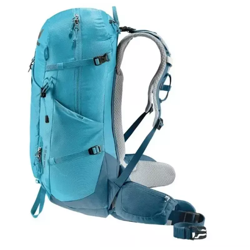 Backpack DEUTER Trail PRO 31 SL — women's hiking pack, 31 L, lightweight, durable, blue