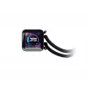 Liquid cooling kit ASRock Phantom Gaming 360 LCD — 120 mm fans, LGA1700/AM5/AM4, Black