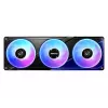 Liquid cooling kit ASRock Phantom Gaming 360 LCD — 120 mm fans, LGA1700/AM5/AM4, Black